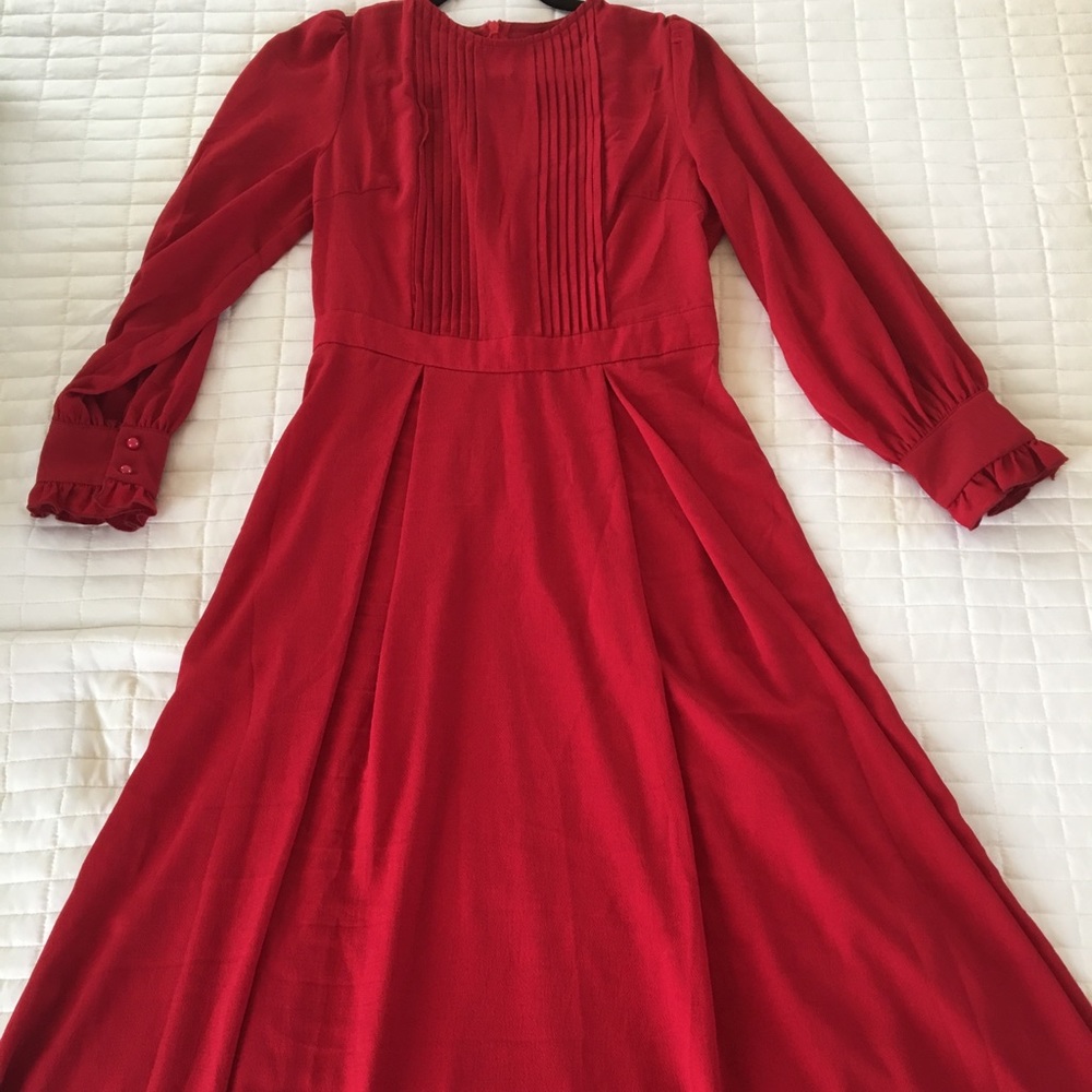 Beautiful Long Red Dress